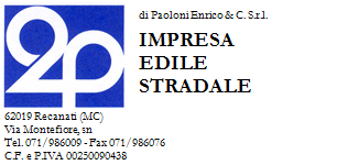 Logo 2P DI PAOLONI da carta intestata