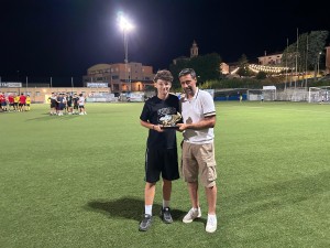 Ił capocannoniere Skrzypek con Federico Giunti 
